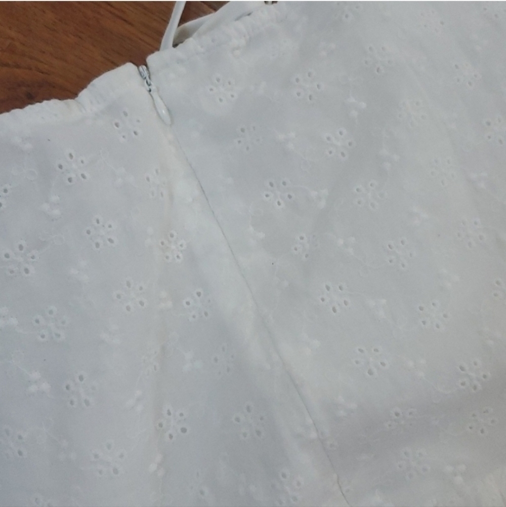 Cider tiered eyelet corset 2XL mini dress - Picture 6 of 7